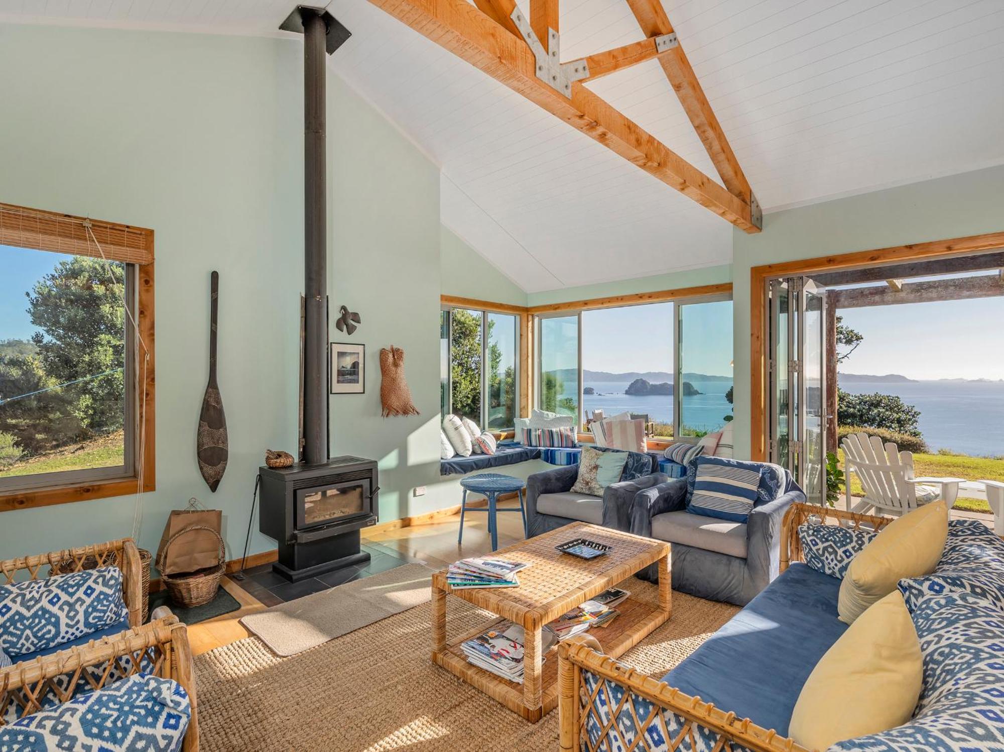 The Grandstand - Hahei Holiday Home Exterior foto