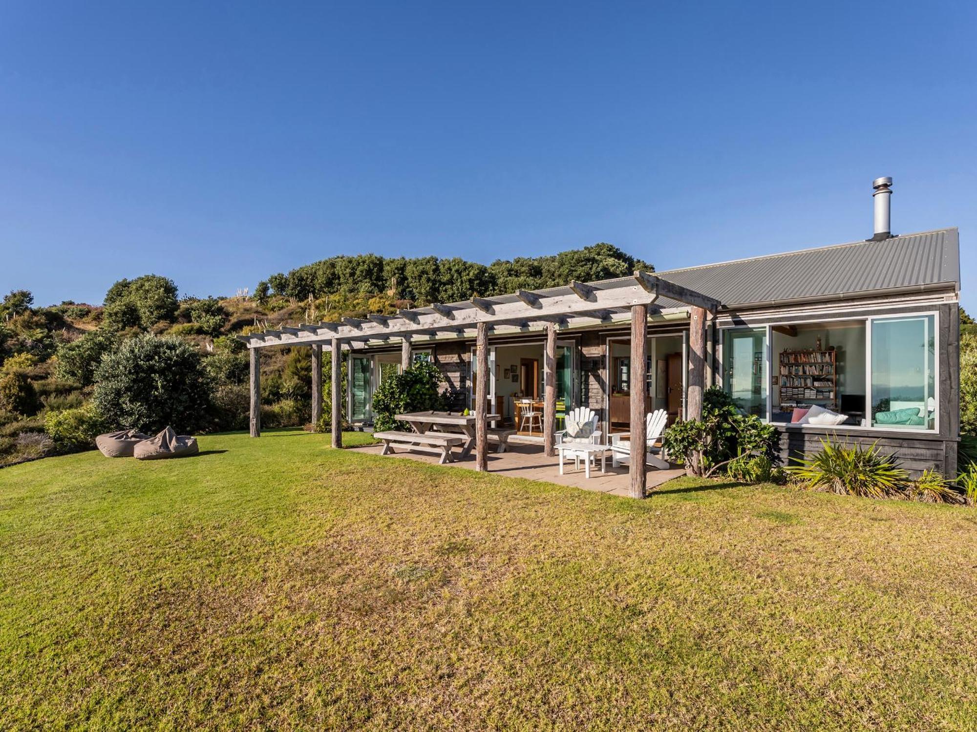 The Grandstand - Hahei Holiday Home Exterior foto