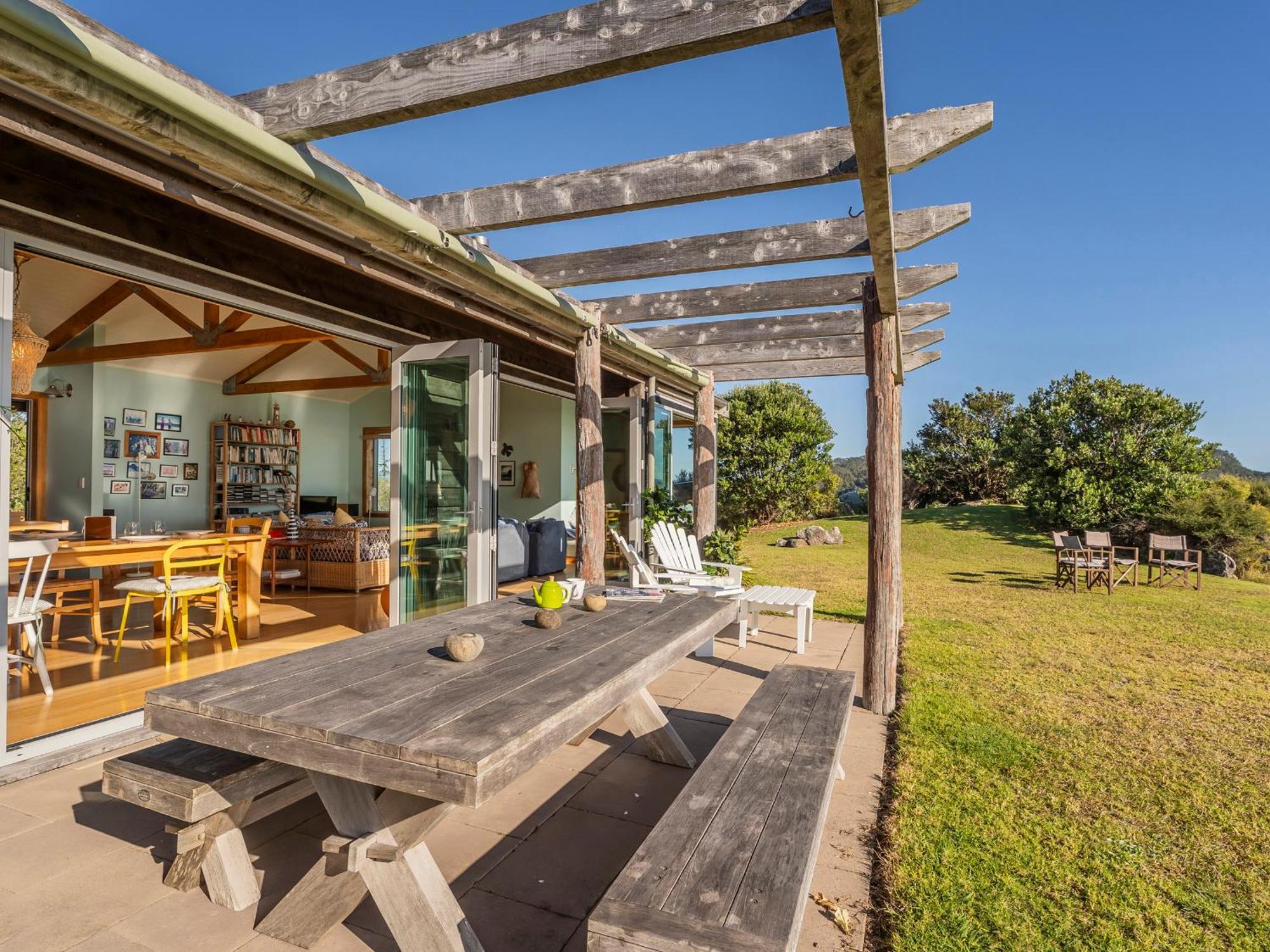 The Grandstand - Hahei Holiday Home Exterior foto