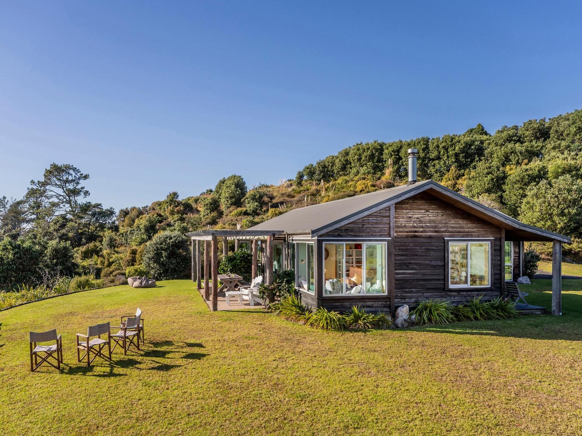 The Grandstand - Hahei Holiday Home Exterior foto